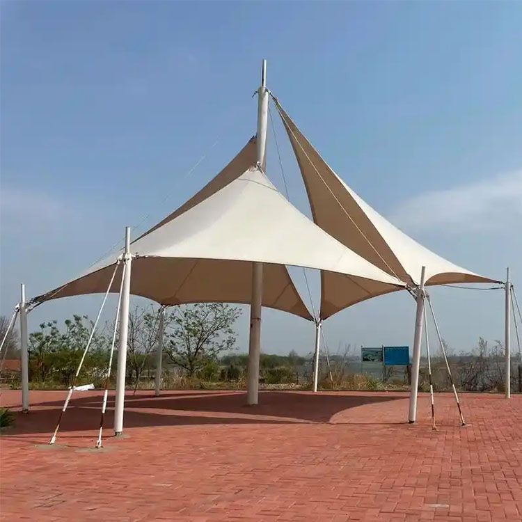 塔城市膜结构景观棚