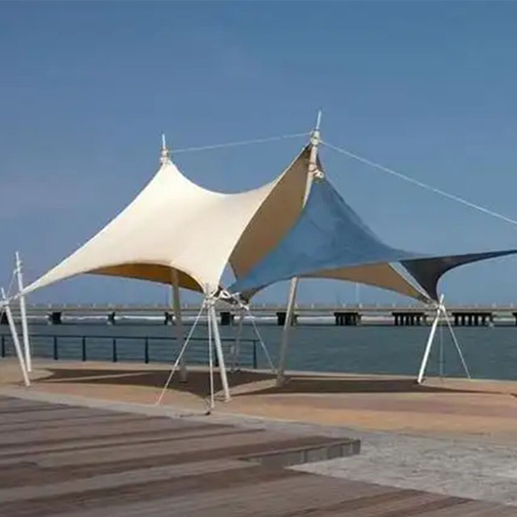 塔城市膜结构景观棚