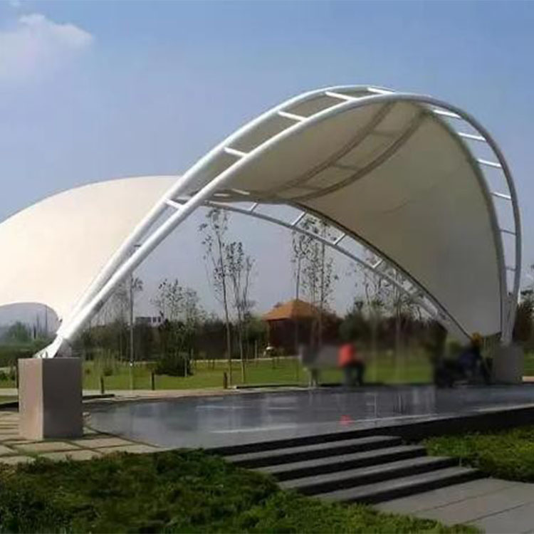 塔城市膜结构景观棚