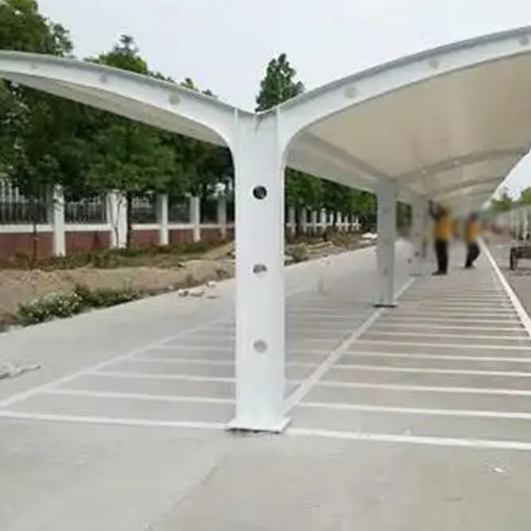 塔城市膜结构电动车棚