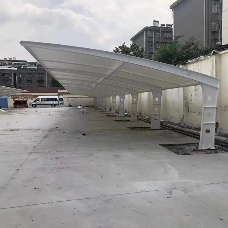 塔城市膜结构汽车棚